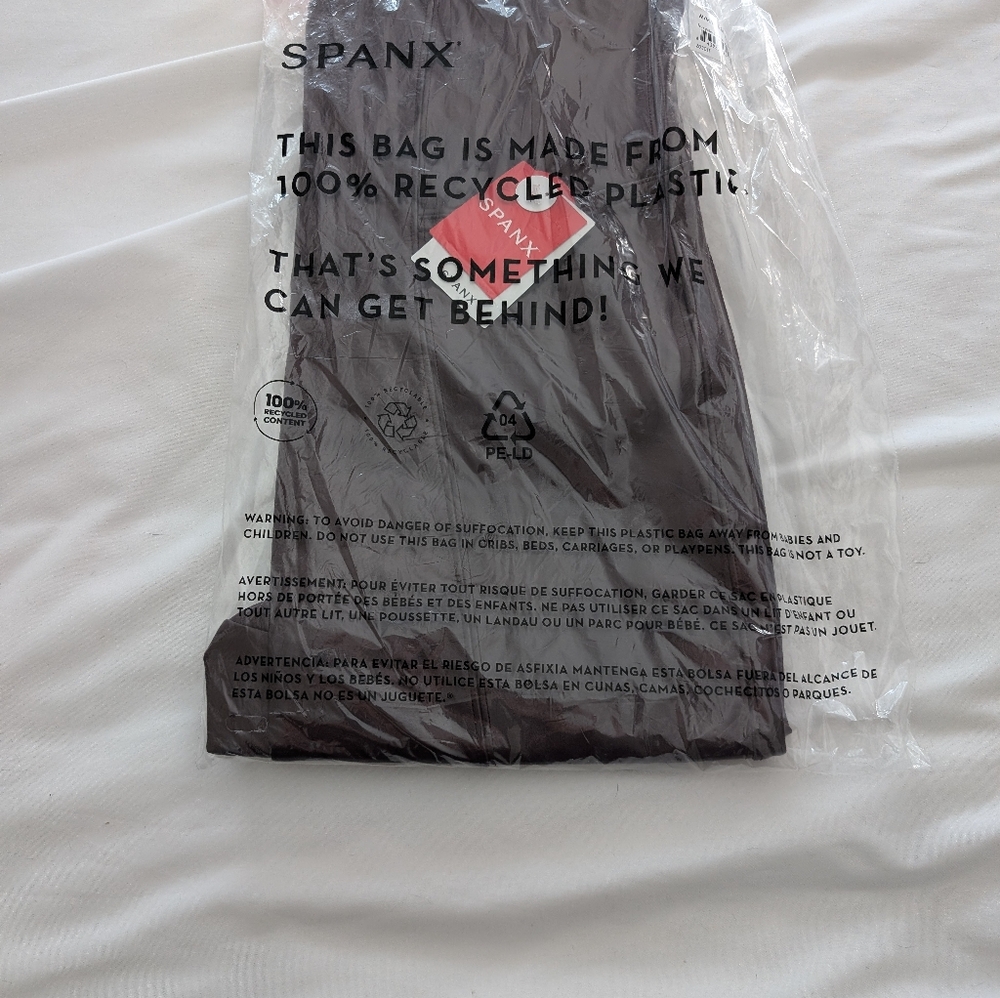 NWT Spanx faux leather leggings
